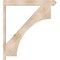 Ekena Millwork Westlake Arts & Crafts Smooth Outlooker, Douglas Fir, 5 1/2"W x 38"D x 42"H OUT06X38X42WTL03SDF - alternate 3
